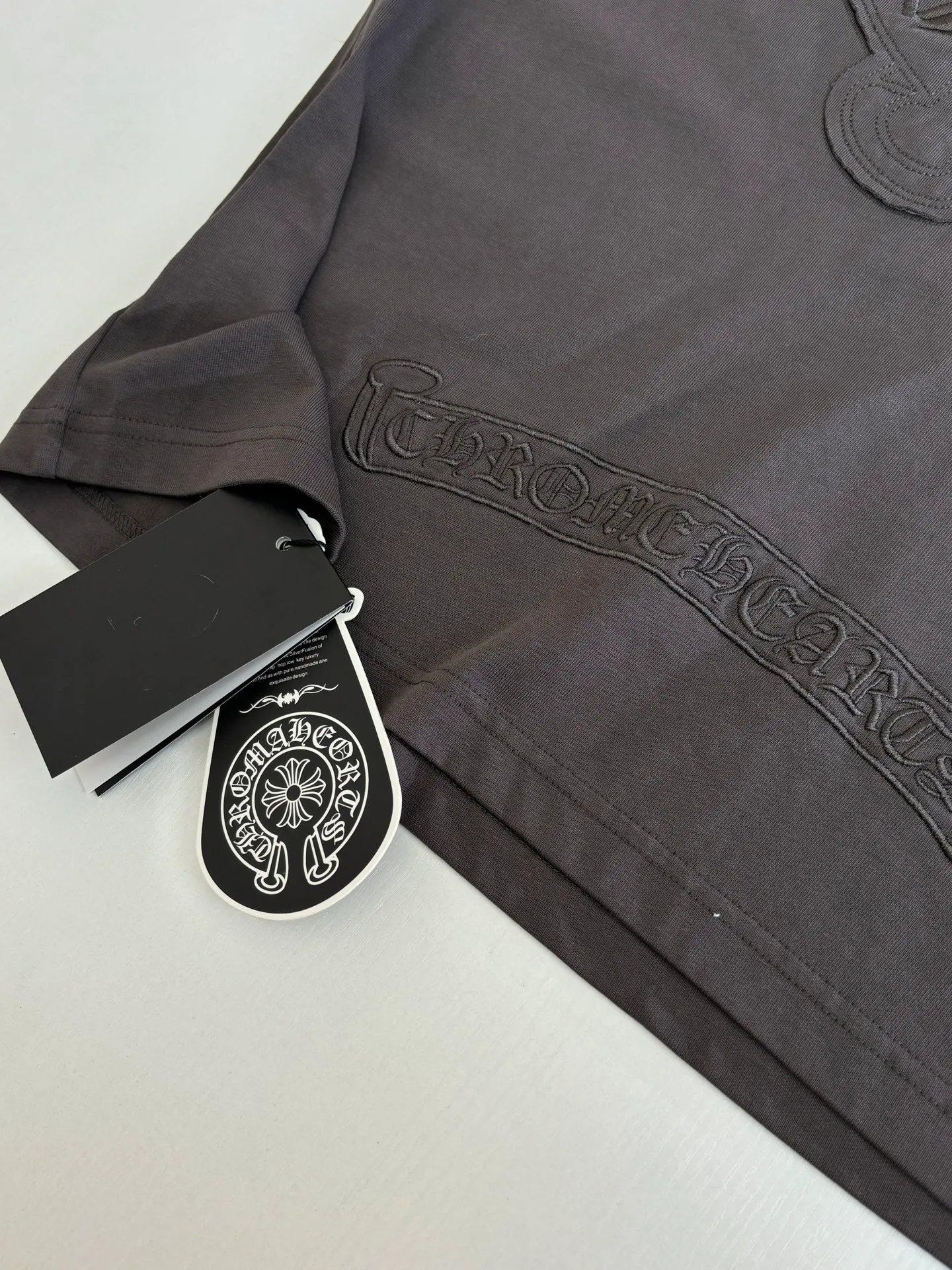Chrome Heart Dark Gray T Size：S/M/L/XL